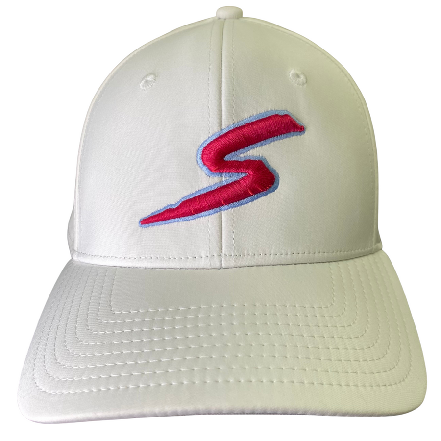 White Vice Fitted Hat