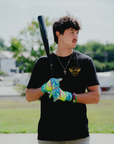 Winder Series Batting Gloves - Stealth Series - Hunt Your Pitch- Glow Ops