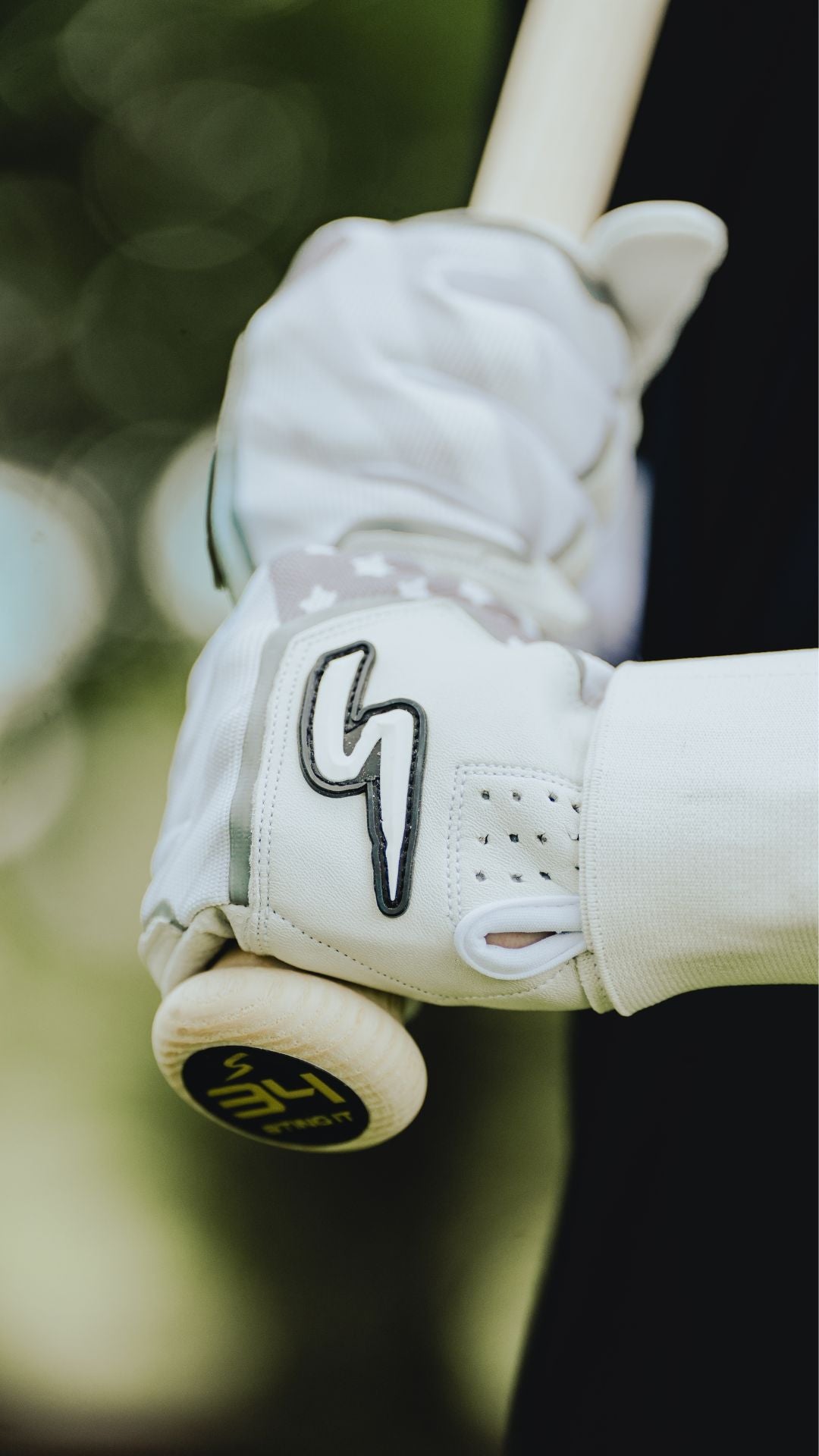 Sting Squad Batting Gloves - White Out