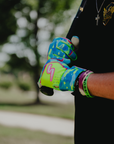 Winder Series Batting Gloves - Stealth Series - Hunt Your Pitch- Glow Ops