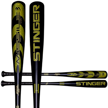 Missile 3 Aluminum BBCOR Certified -3 Baseball Bat