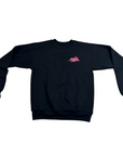 Stinger Vice - Embroidered Black Crew Neck Sweater