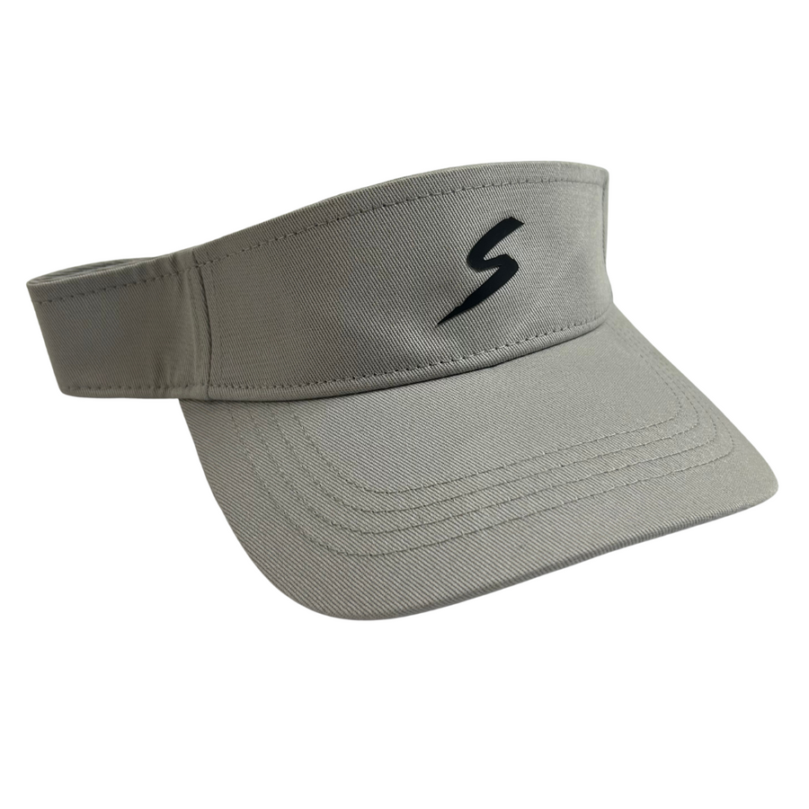 Stinger S Gray Hook & Loop Visor