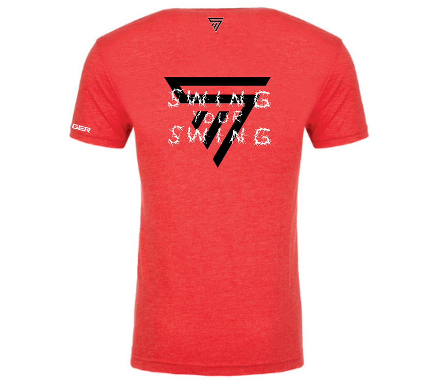 Swingman "Swing Your Swing" Tee Shirt - Red