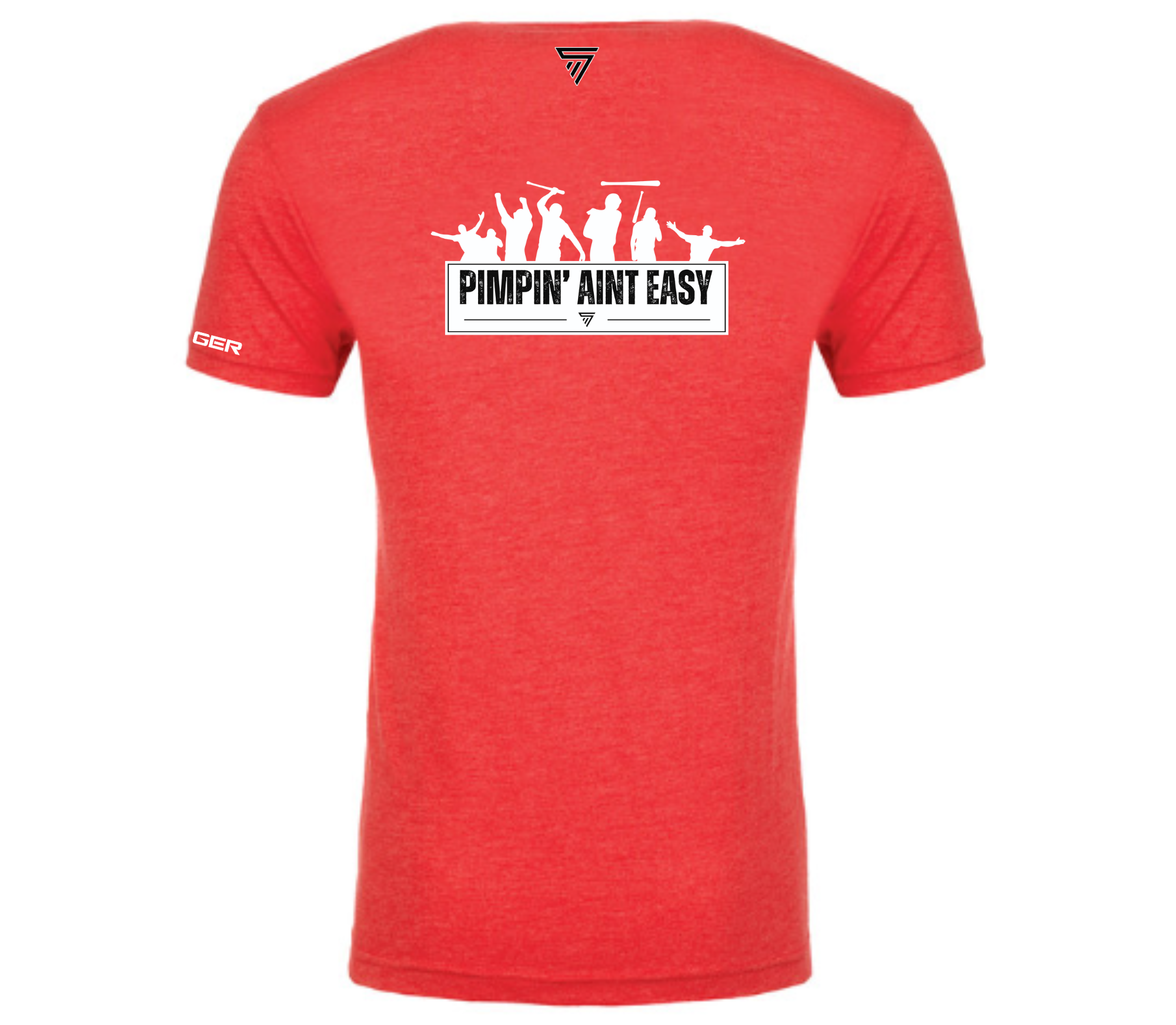 Swingman "Pimpin' Aint Easy" Tee Shirt - Red