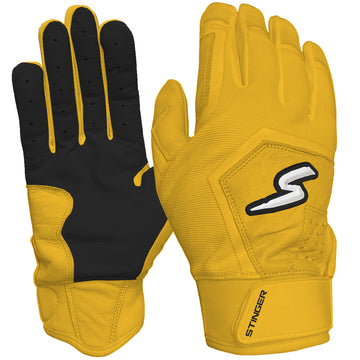 Color Crush Batting Gloves - Athletic Gold