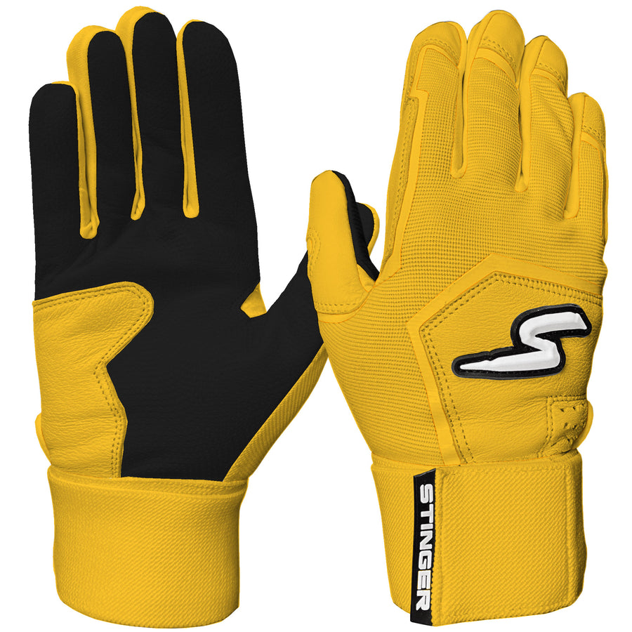 Winder Series Batting Gloves - Athletic Gold