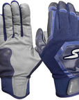 Color Crush Batting Gloves - Navy