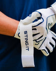 Winder Series Batting Gloves - Navy & White