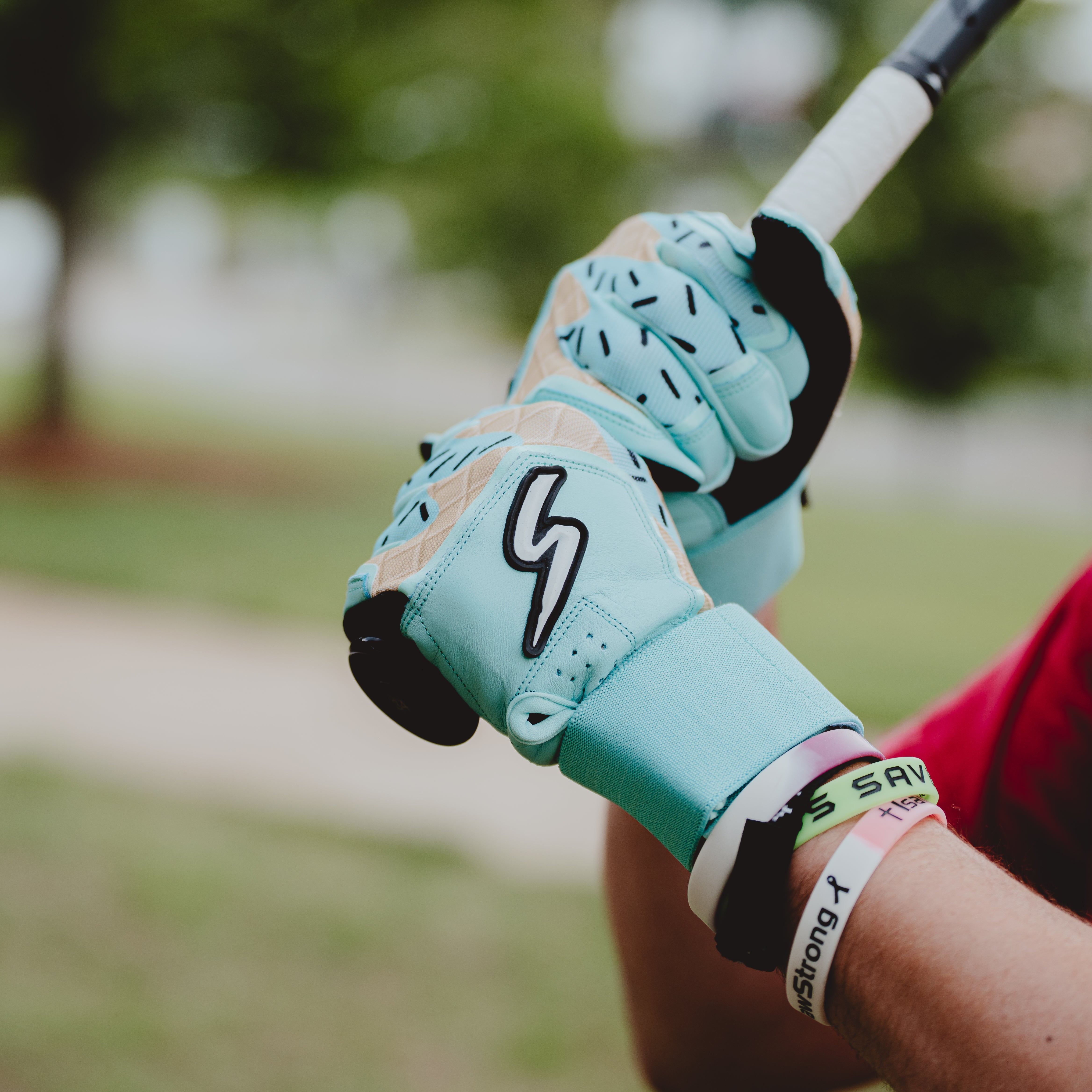 Winder Series Batting Gloves - Mint Chip