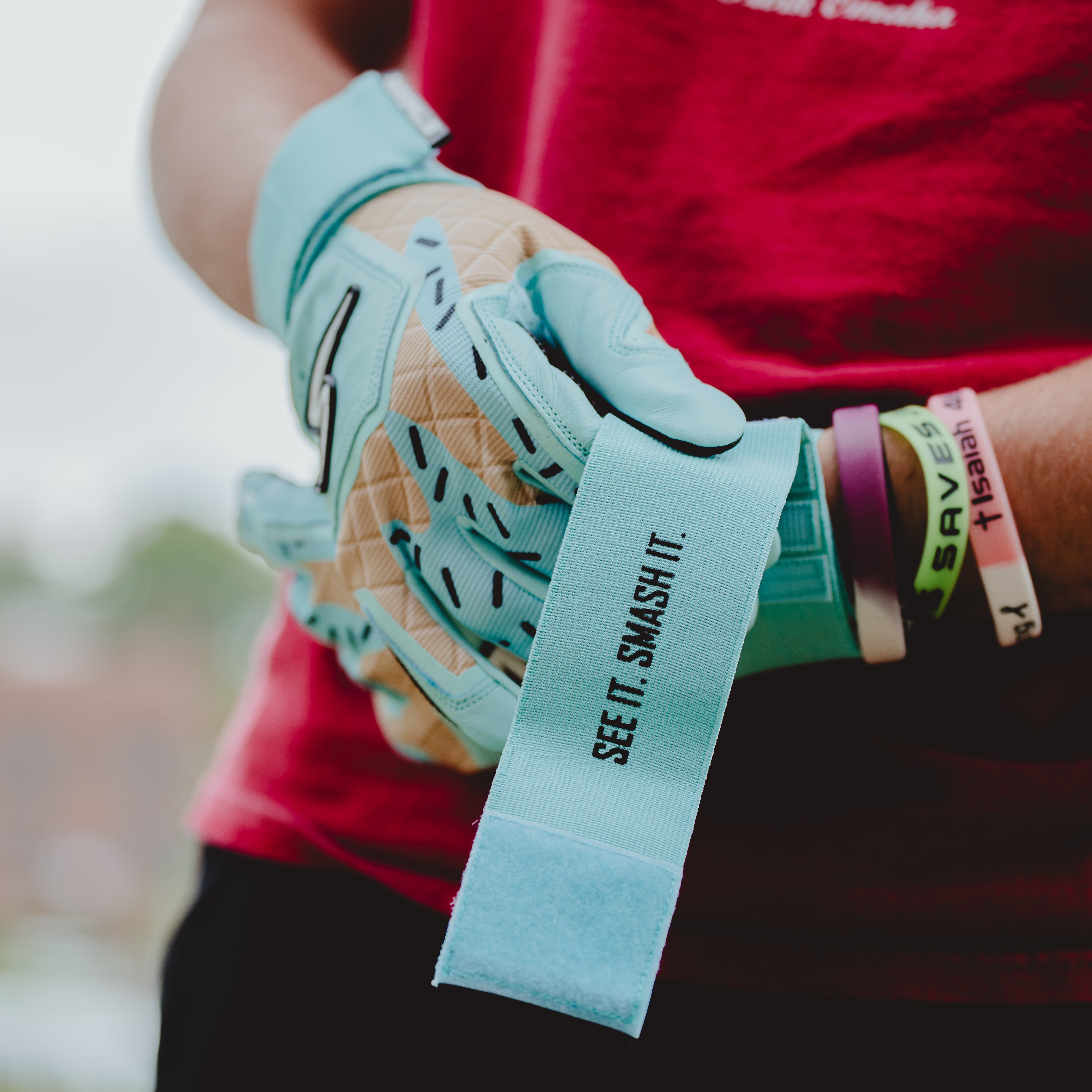 Winder Series Batting Gloves - Mint Chip