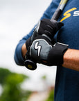 Winder Series Batting Gloves - Graphite & Black