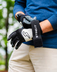 Winder Series Batting Gloves - Graphite/Black & White
