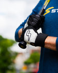 Winder Series Batting Gloves - Graphite/Black & White
