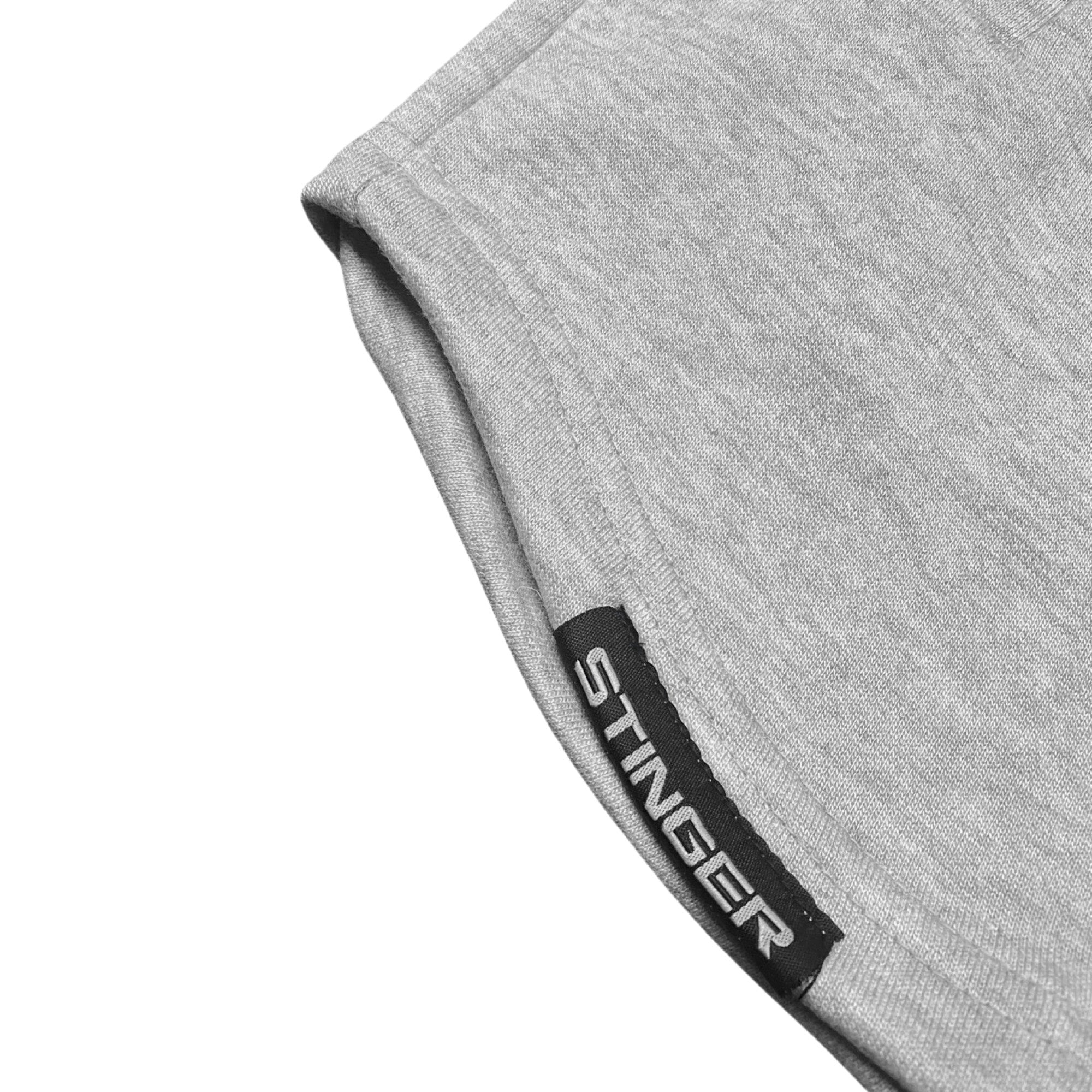 Half Sleeve Hoodie - Heather Gray