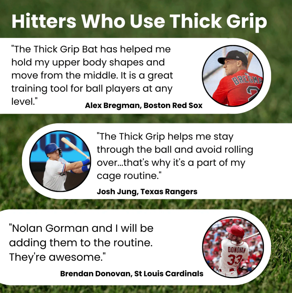 Thick Grip Youth One Hand Wood Bat by Stinger