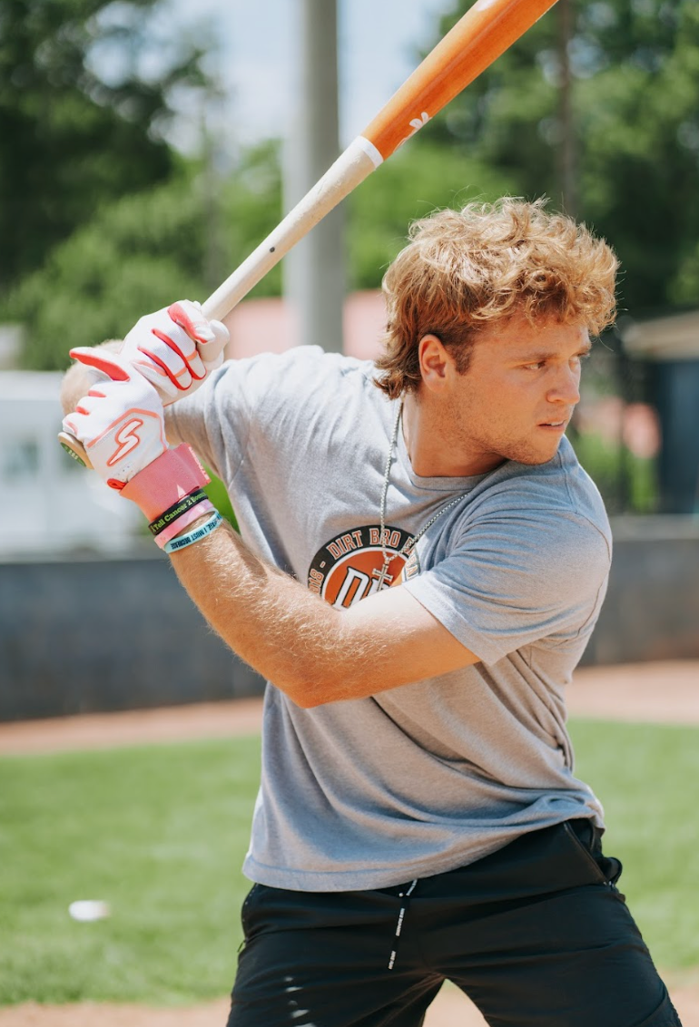 Winder Series Batting Gloves - Pink & White