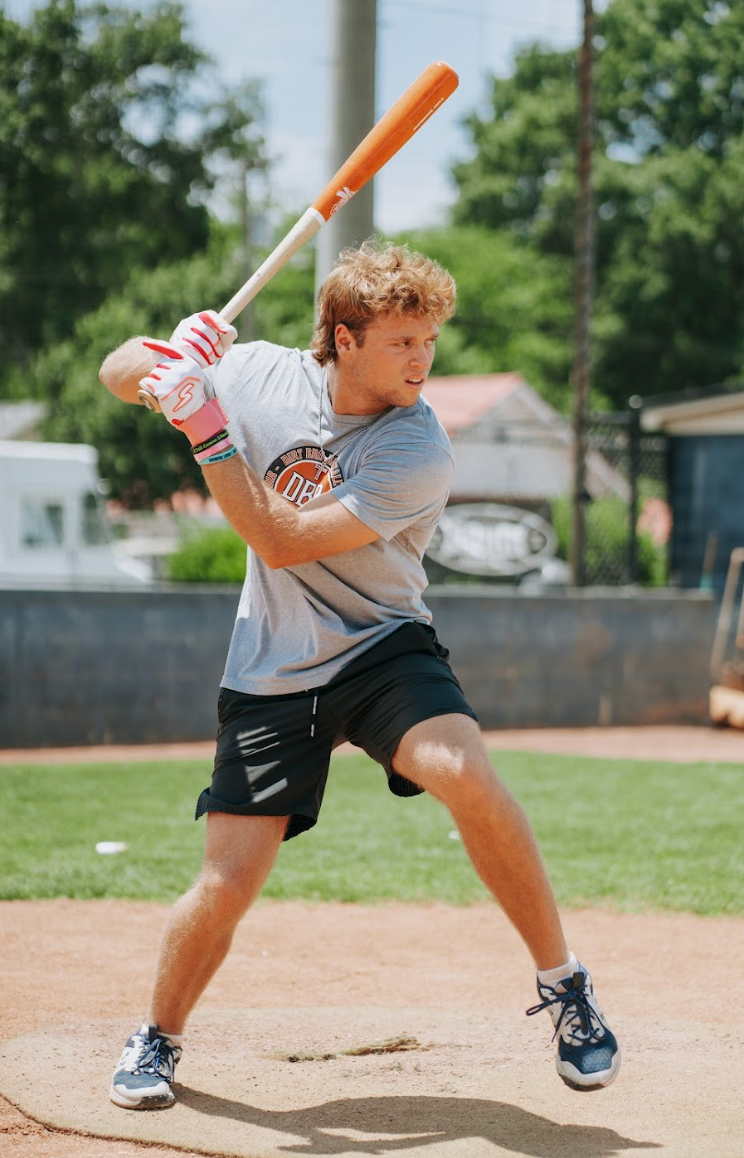 Winder Series Batting Gloves - Pink & White