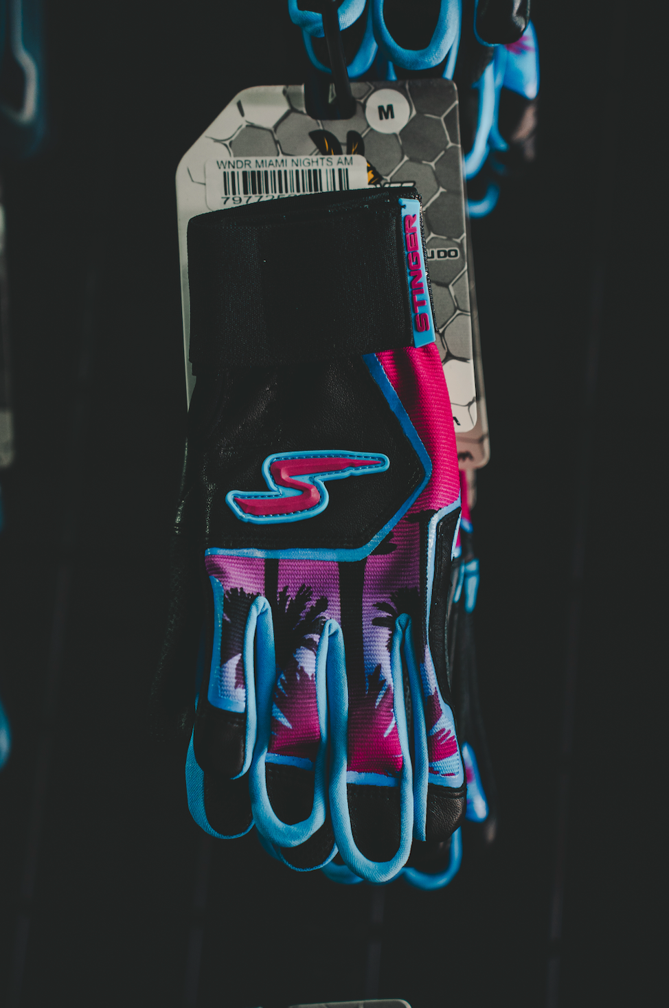 Winder Series Batting Gloves - Miami Nights