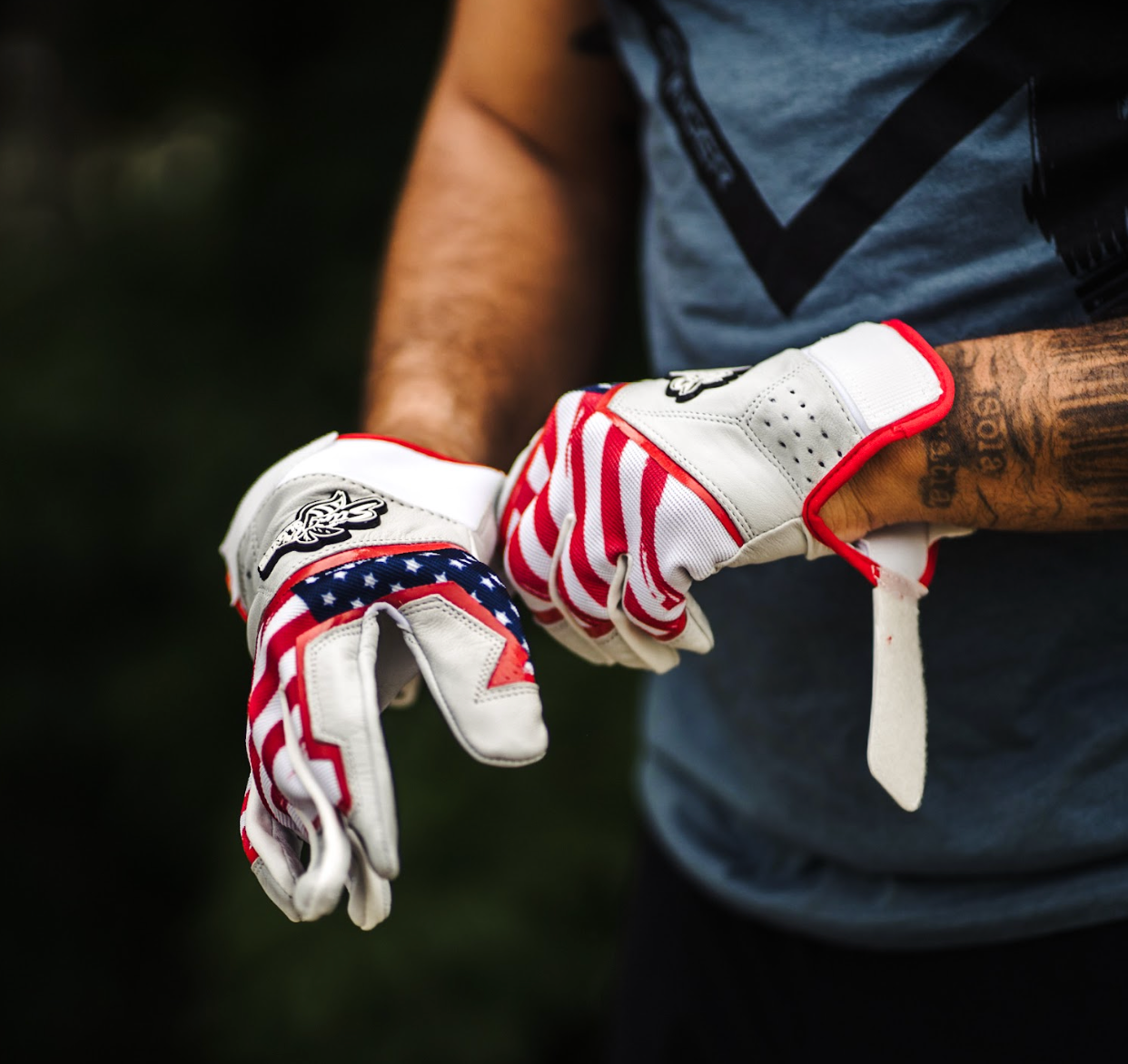 Sting Squad Batting Gloves - USA (Bee Logo)