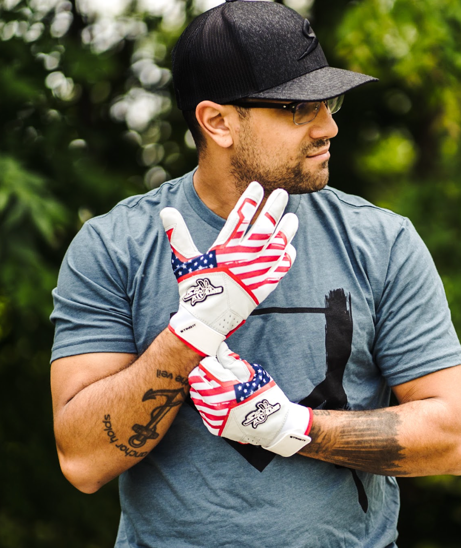 Sting Squad Batting Gloves - USA (Bee Logo)