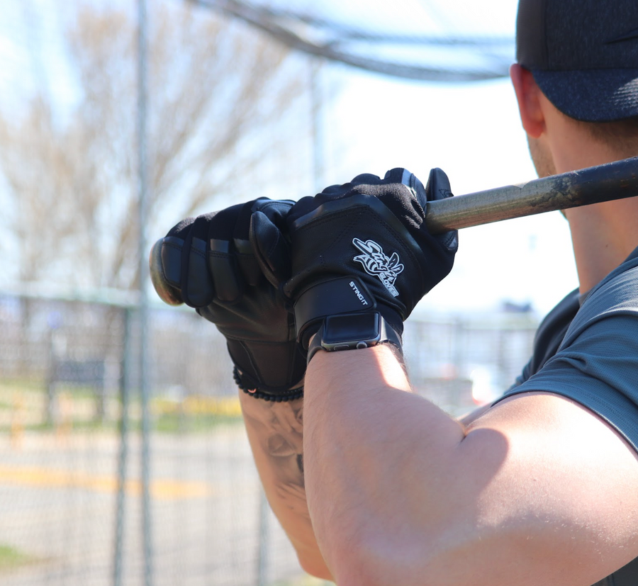 Sting Squad Batting Gloves - Black Out