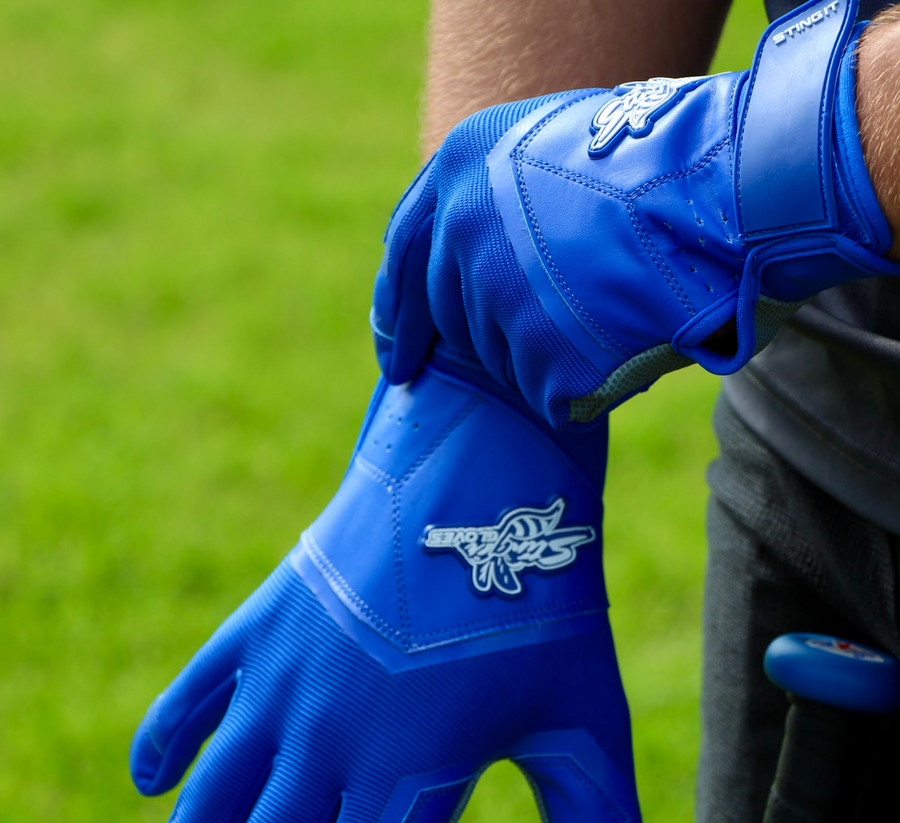 Color Crush Batting Gloves - Royal
