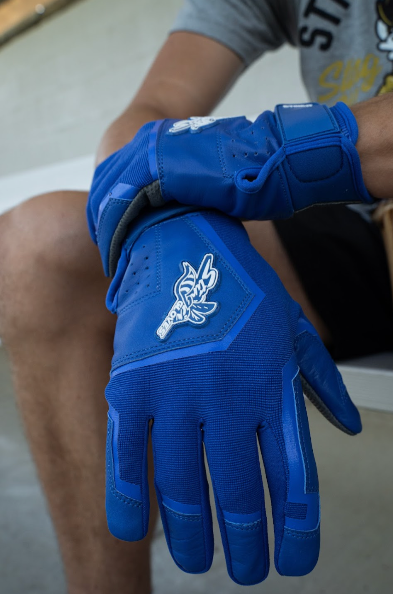 Color Crush Batting Gloves - Royal