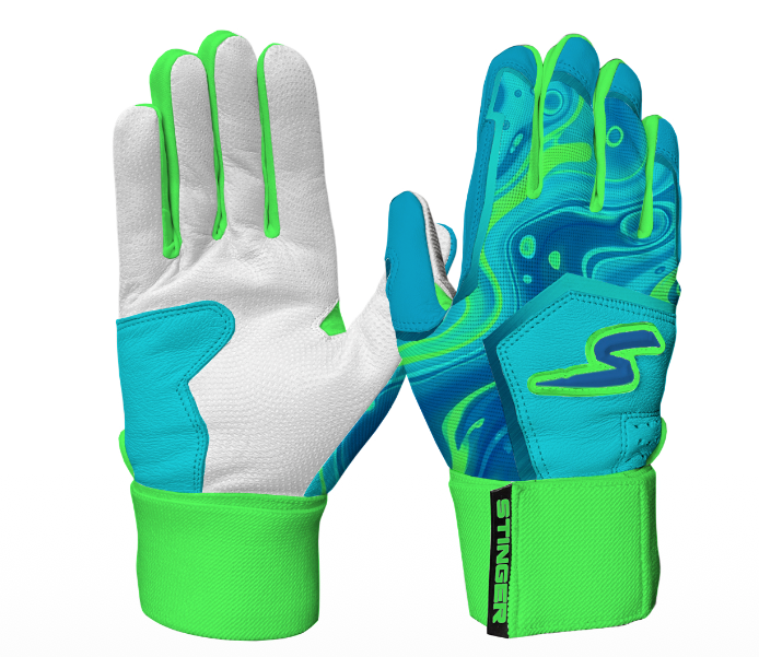 Winder Series Batting Gloves - Splash Series-Stay Smooth-Voltage