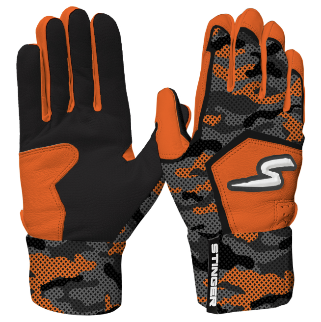 Winder Series Batting Gloves - Stealth Series - Hunt Your Pitch- Firestorm