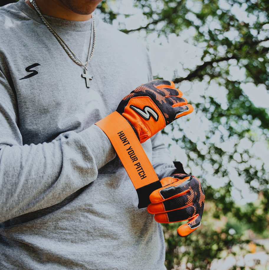 Winder Series Batting Gloves - Stealth Series - Hunt Your Pitch- Firestorm