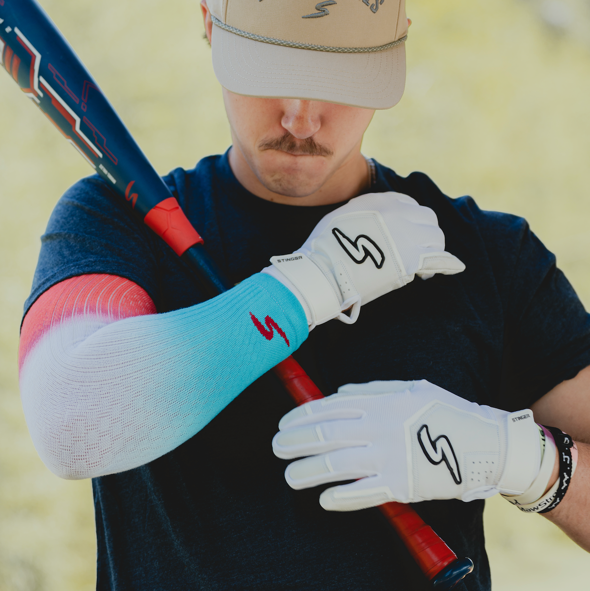 Stinger Premium Arm Sleeve - Carolina Red