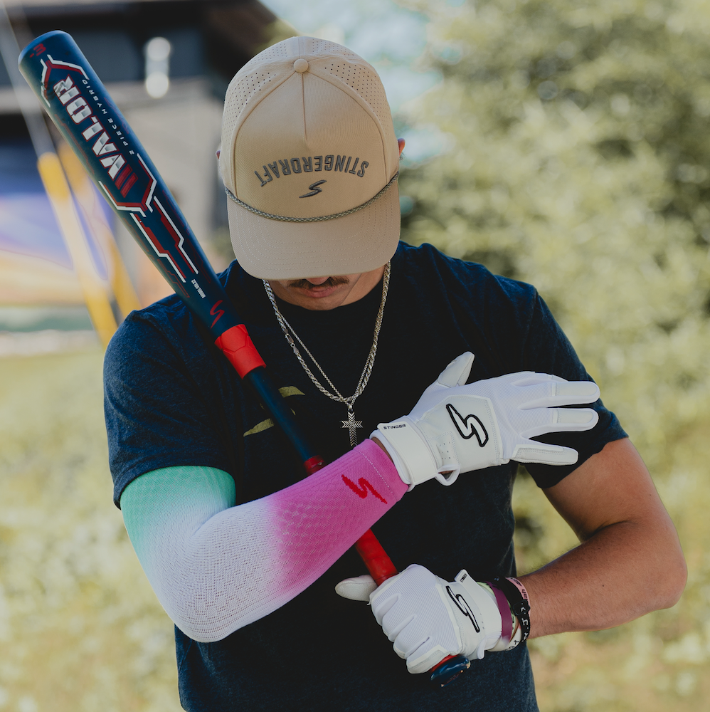 Stinger Premium Arm Sleeve - Mint & Hot Pink