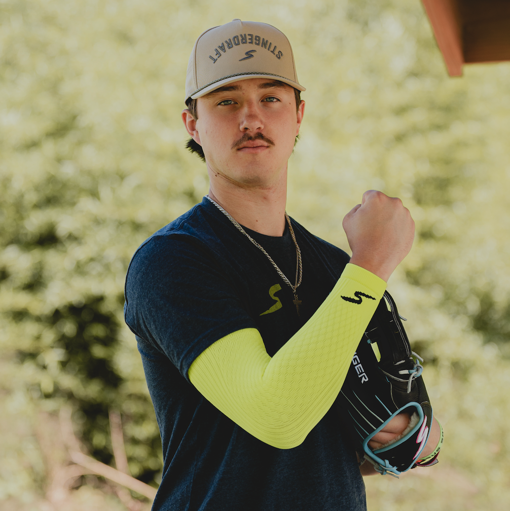 Stinger Premium Arm Sleeve - Safety Green