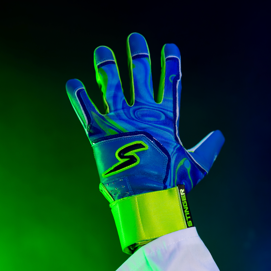 Winder Series Batting Gloves - Splash Series-Stay Smooth-Voltage