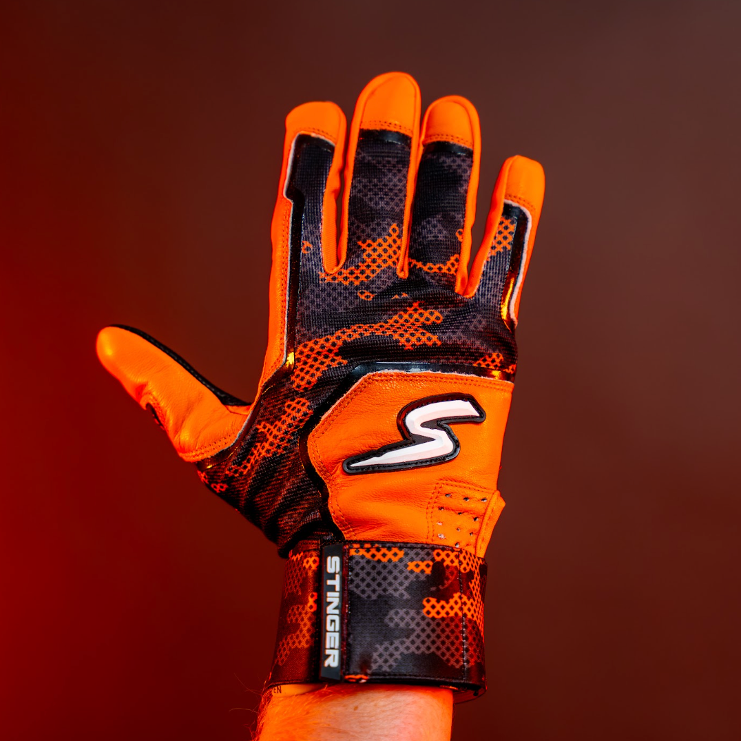 Winder Series Batting Gloves - Stealth Series - Hunt Your Pitch- Firestorm