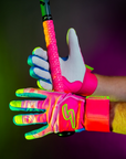 Winder Series Batting Gloves - Splash Series-Stay Smooth - Pink Tsunami