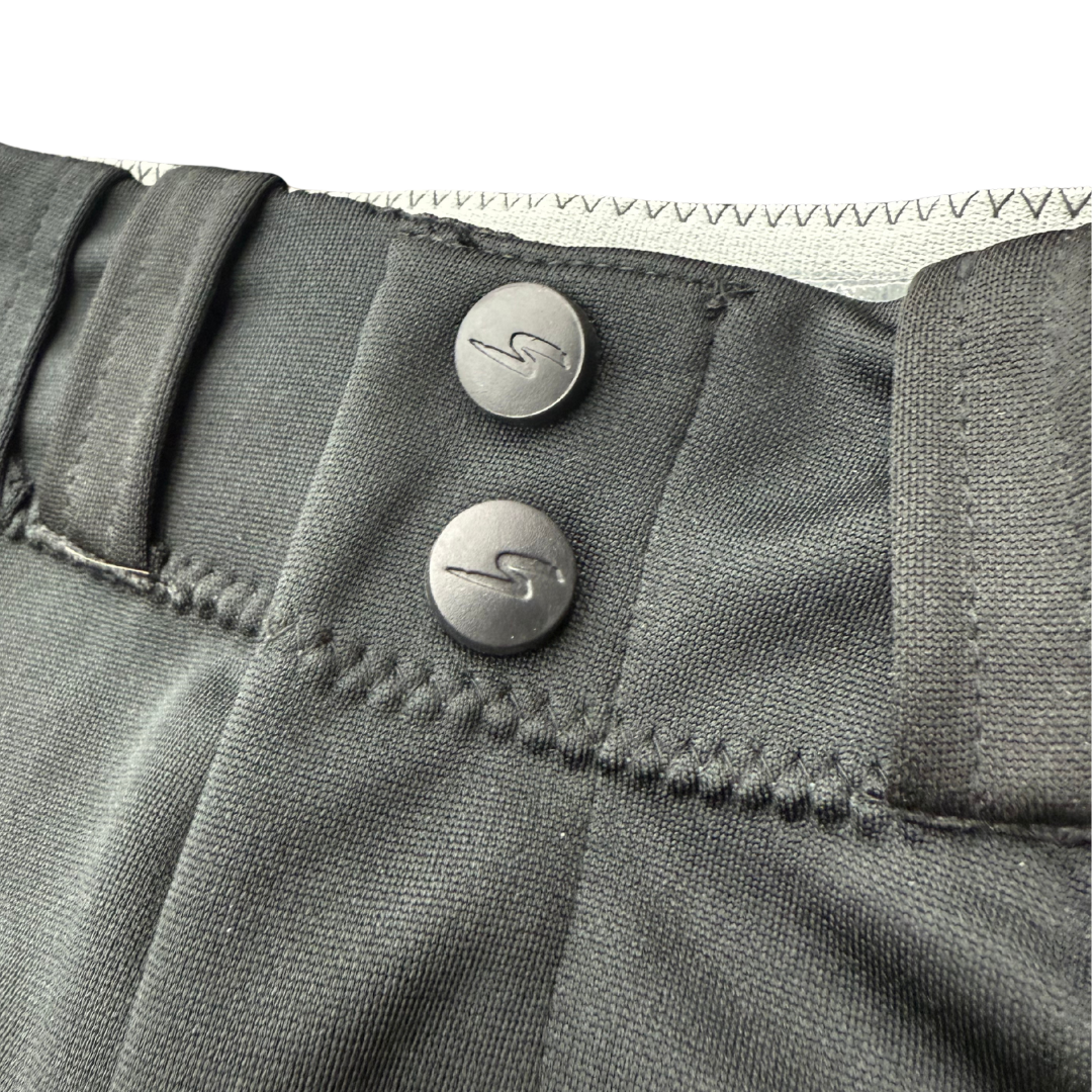 Stinger Premium Pro Style Tapered Black Baseball Pant