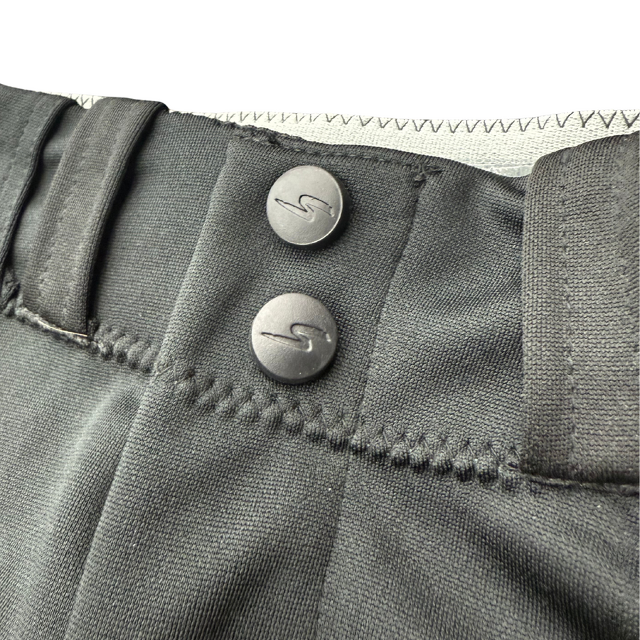 Stinger Premium Knicker Style Black Baseball Pant