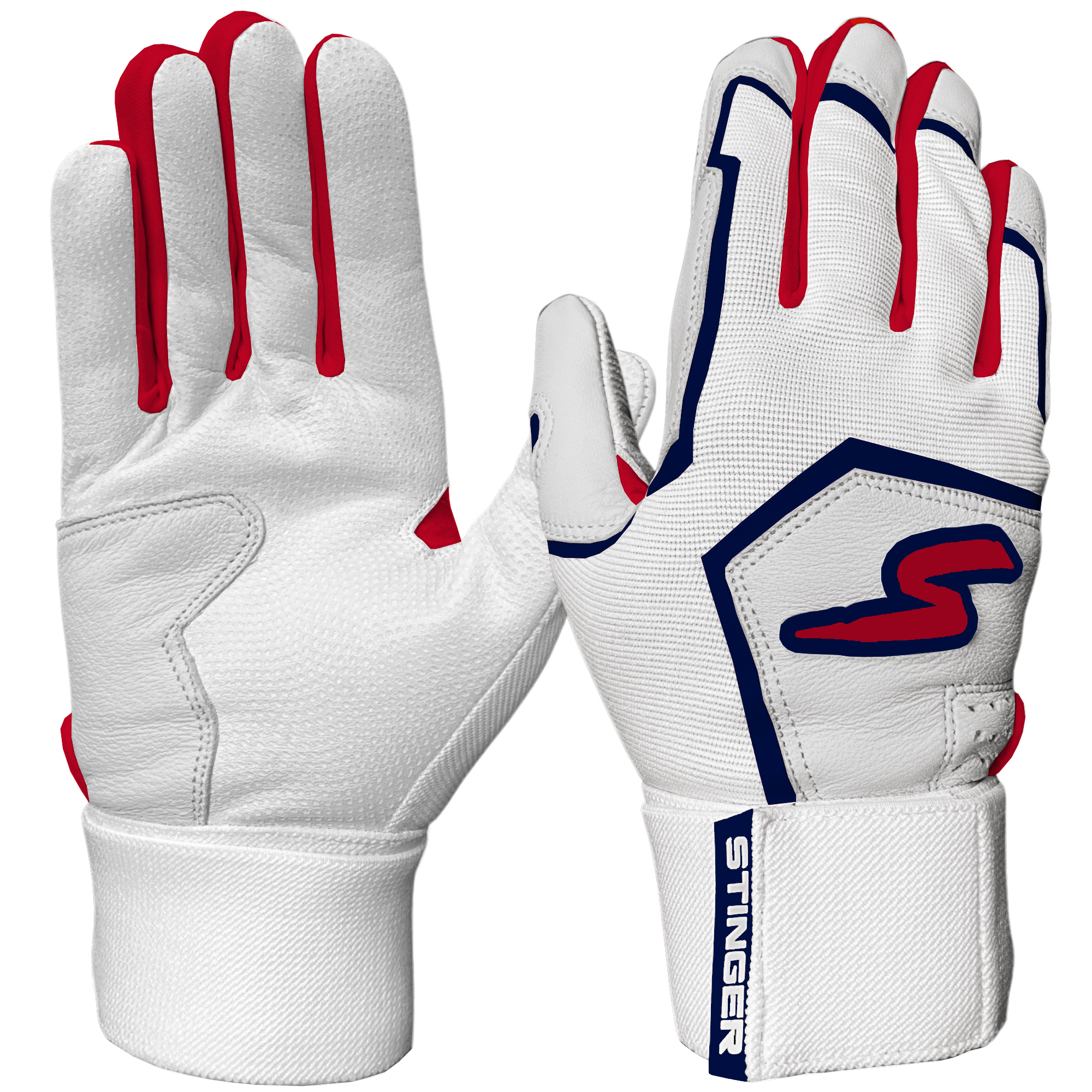 Winder Series Batting Gloves - Patriot