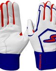 Winder Series Batting Gloves - Red, White & True