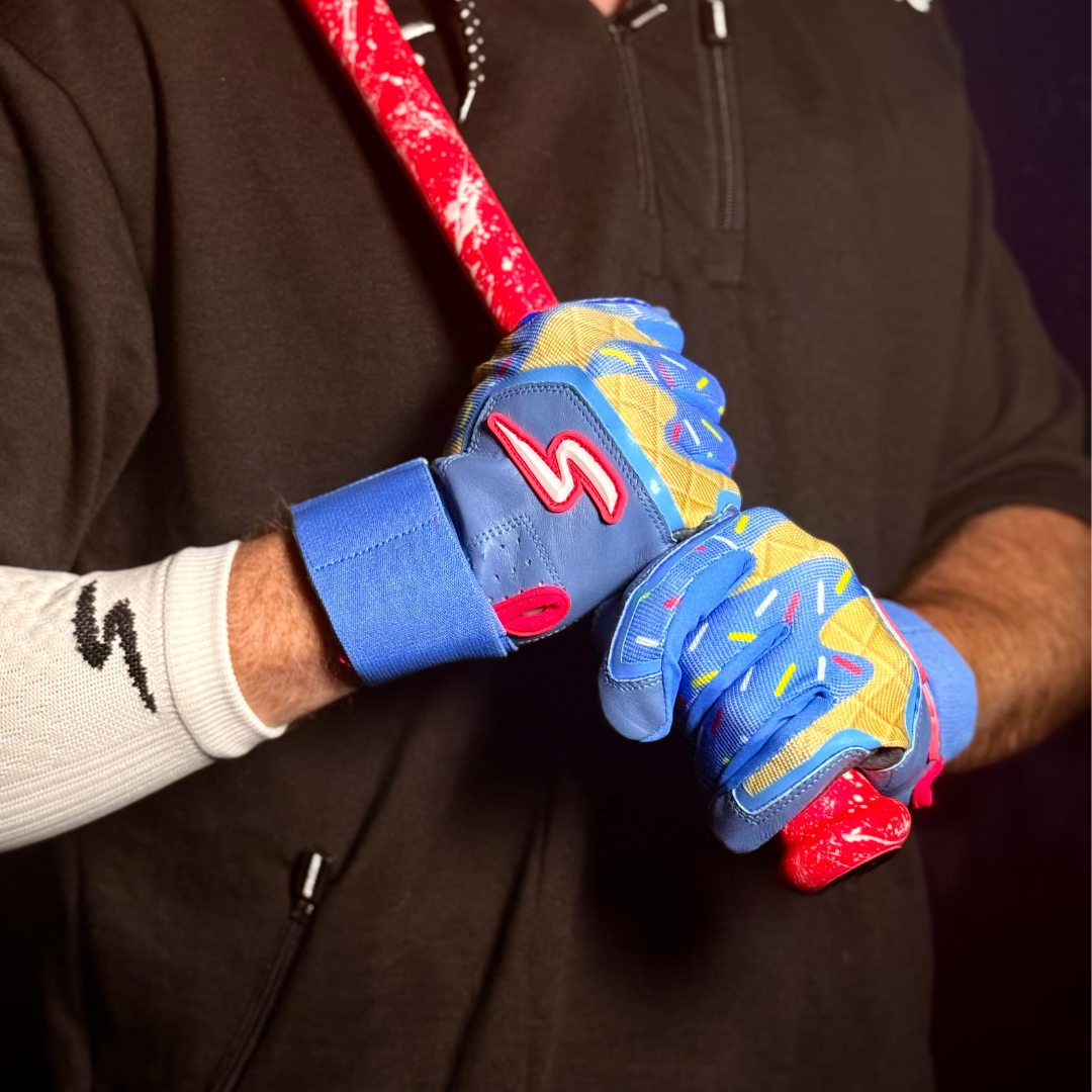 Winder Series Batting Gloves - Birthday Cake
