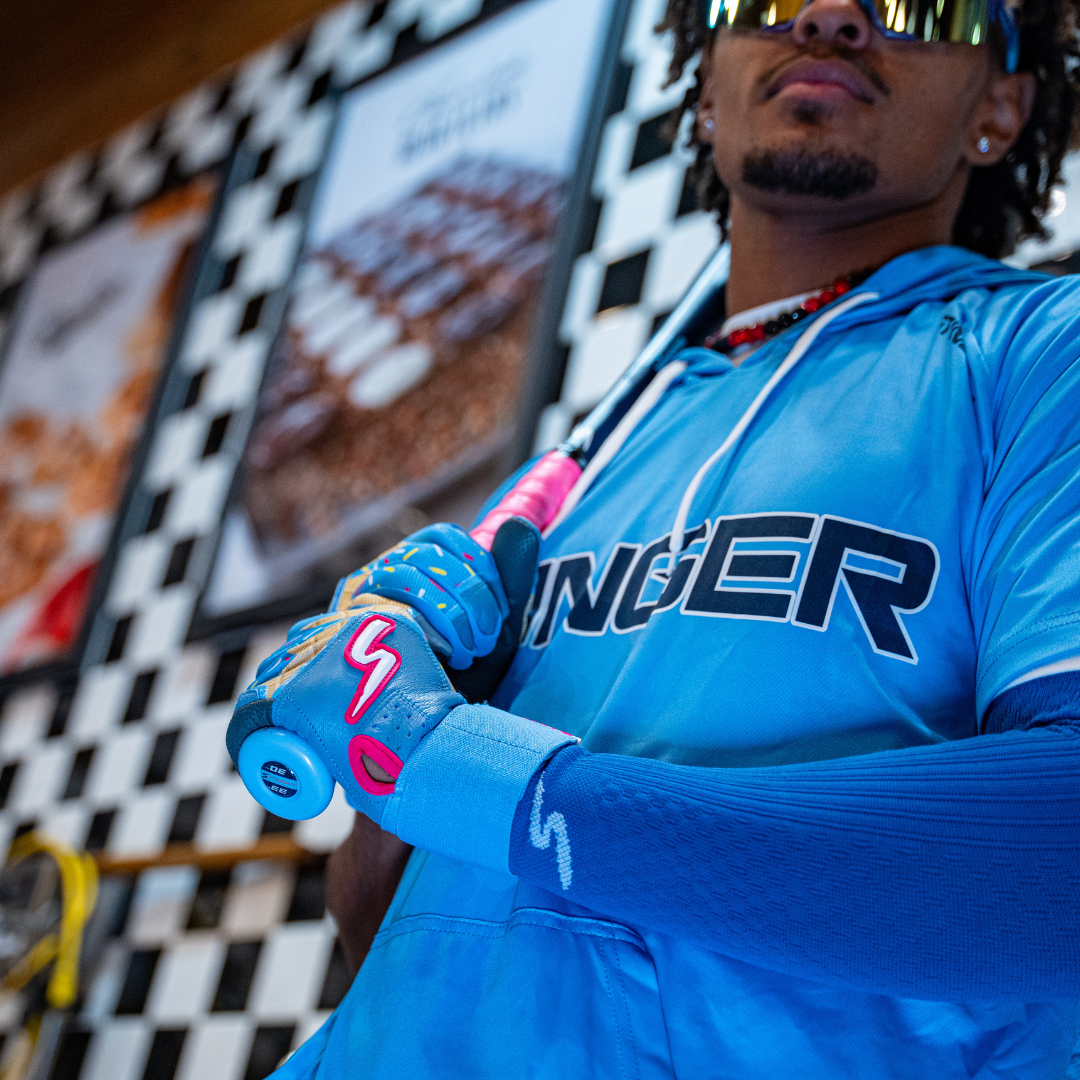 Winder Series Batting Gloves - Birthday Cake