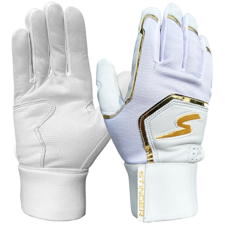 Gold online batting gloves