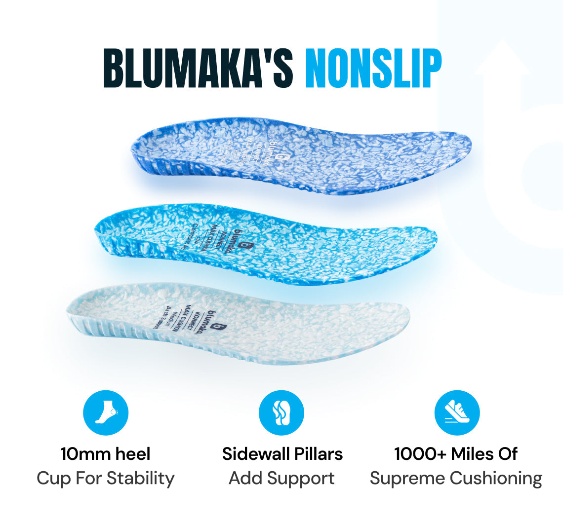 NonSlip ‘FoamLock’  Performance Insoles