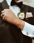 Baseball Seam Cufflinks