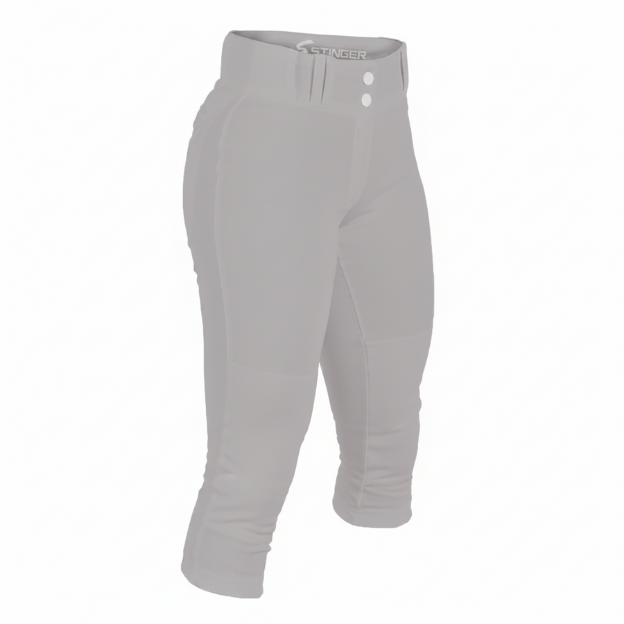 Stinger Premium Fastpitch Softball Pants - Gray