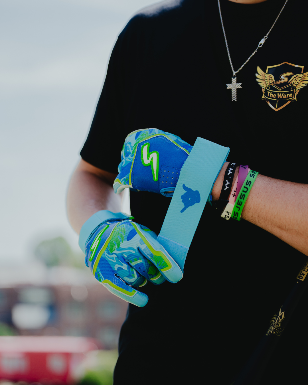 Winder Series Batting Gloves - Aloha Series-Shakka (hand symbol)-Kona