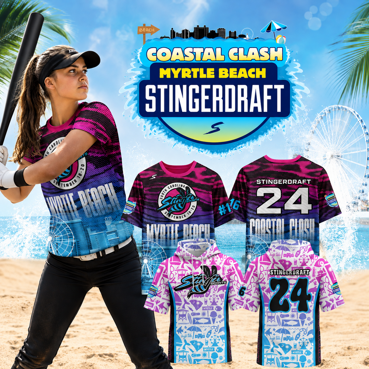 Coastal Clash at Myrtle Beach Stingerdraft Entry Fee (9/18-9/20)