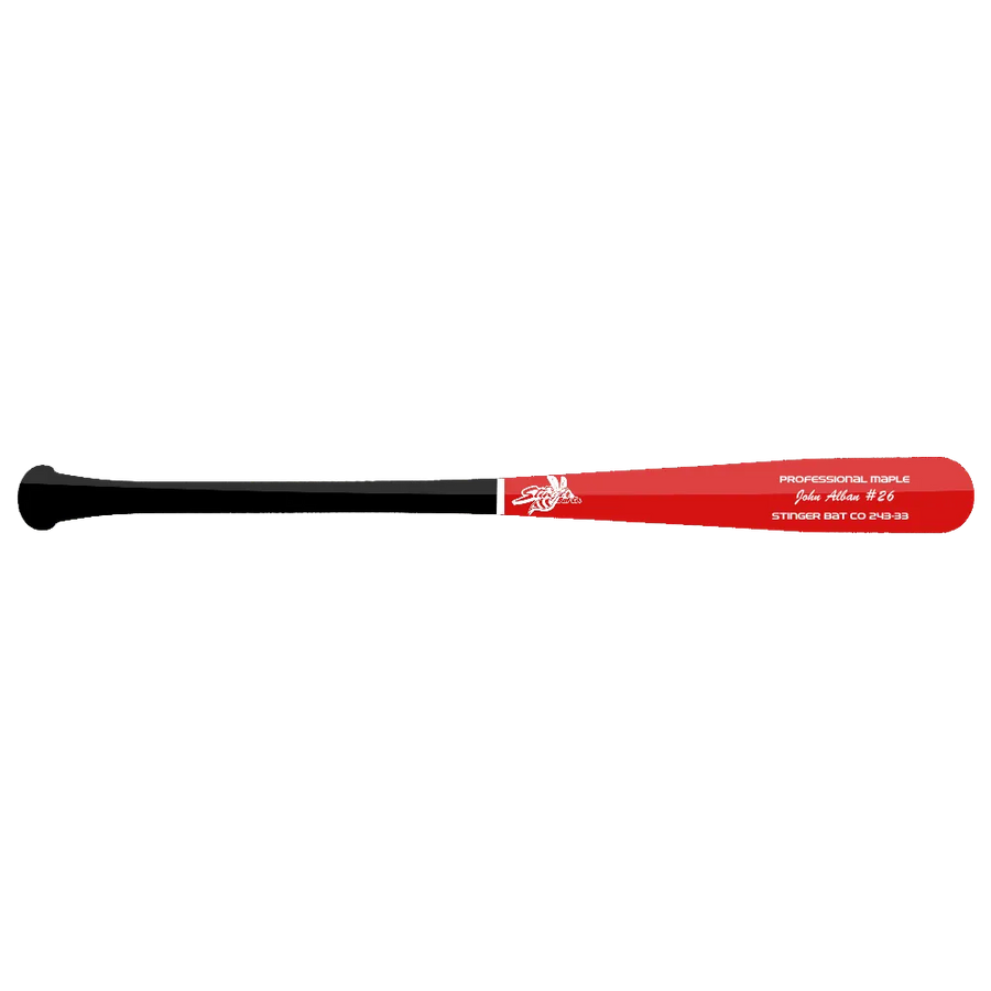 JN11 - Torpedo Custom Stinger Prime Series - Pro Grade Wood Bat - Customer's Product with price 139.99 ID kd1E2TugRiZjOdd1r7Nck-gG